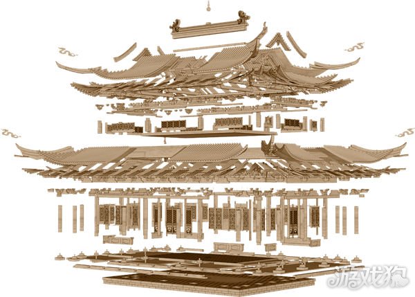 希望sf蓝月传奇携手非遗木构技艺 用榫卯还原经典龙城
